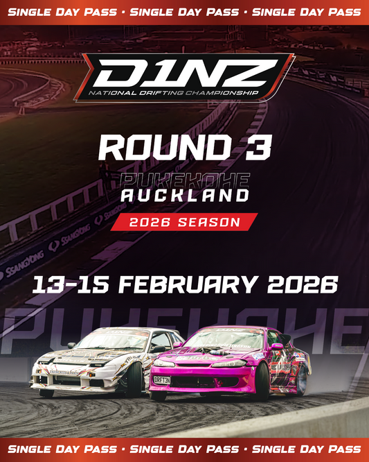 D1NZ R3 Pukekohe - Day Access Ticket