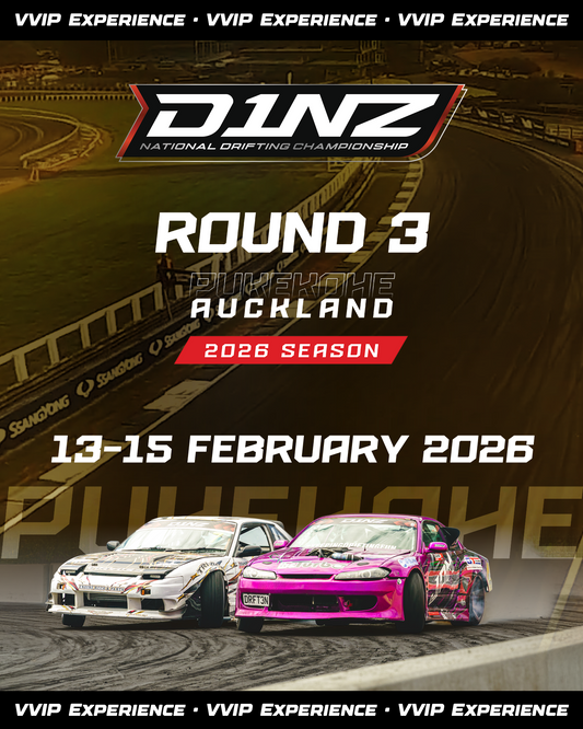 D1NZ R3 Pukekohe - VVIP Experience