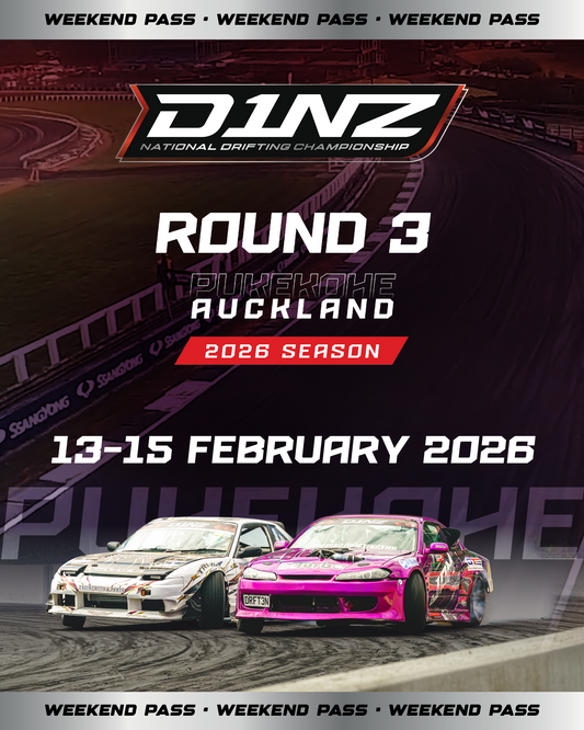 D1NZ R3 Pukekohe - Weekend Pass